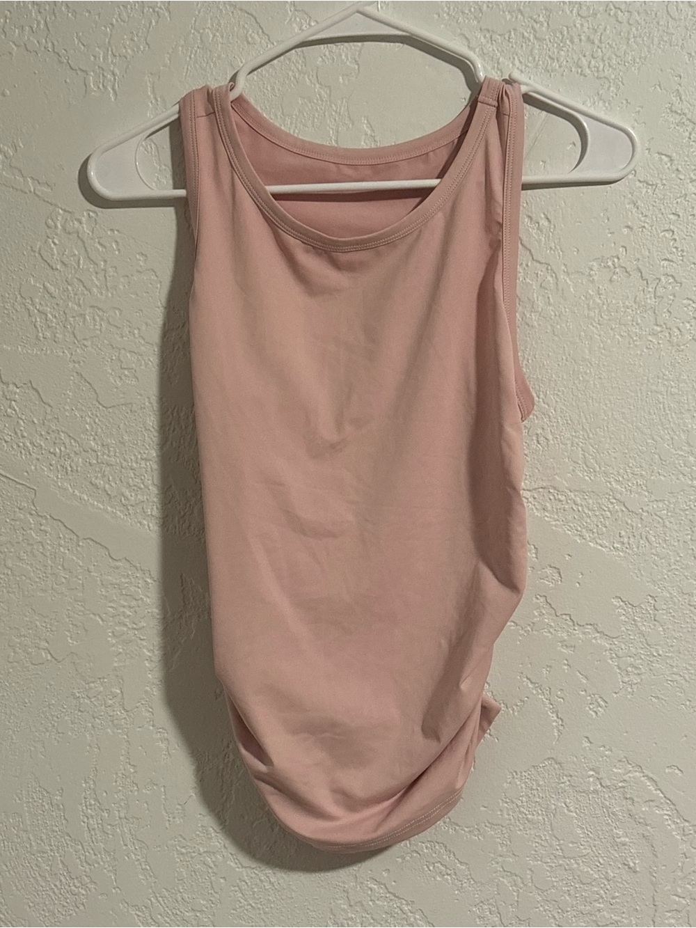 HALARA Round Neck Racerback Ruched Yoga Tank